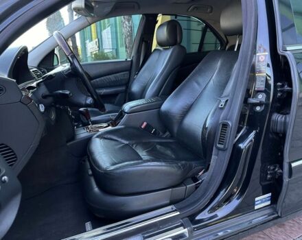 Черный Мерседес 220, объемом двигателя 3.2 л и пробегом 503 тыс. км за 8500 $, фото 20 на Automoto.ua