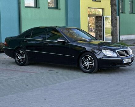 Черный Мерседес 220, объемом двигателя 3.2 л и пробегом 503 тыс. км за 8500 $, фото 6 на Automoto.ua