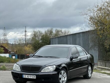 Черный Мерседес 220, объемом двигателя 3.2 л и пробегом 300 тыс. км за 5500 $, фото 1 на Automoto.ua