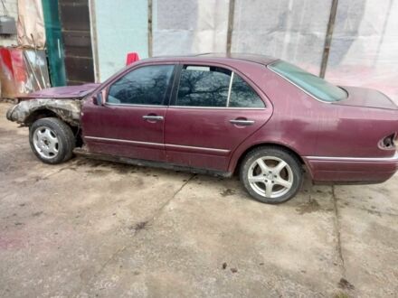 Красный Мерседес 220, объемом двигателя 2.3 л и пробегом 100 тыс. км за 250 $, фото 1 на Automoto.ua