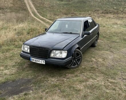 Синий Мерседес 230, объемом двигателя 2.3 л и пробегом 123 тыс. км за 1200 $, фото 1 на Automoto.ua