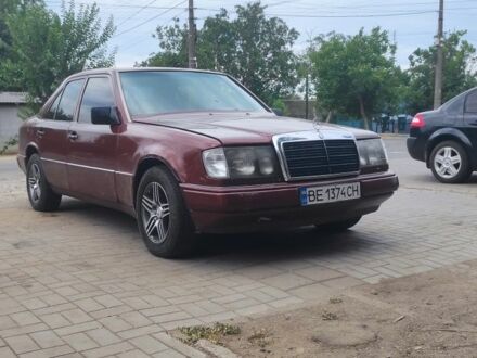 Мерседес 300 1990 в Очакове на Automoto.ua Красный Мерседес 300, объемом двигателя 3 л и пробегом 500 тыс. км за 1800 $, фото 1 на Automoto.ua