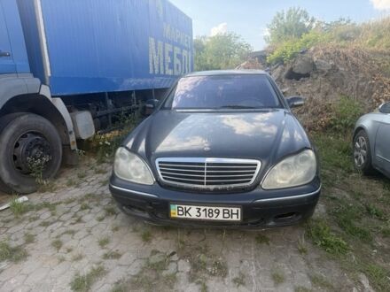 Черный Мерседес 320, объемом двигателя 3.2 л и пробегом 350 тыс. км за 1550 $, фото 1 на Automoto.ua