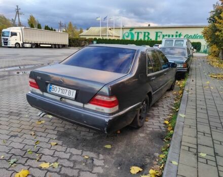 Серый Мерседес 320, объемом двигателя 3.2 л и пробегом 400 тыс. км за 1600 $, фото 7 на Automoto.ua