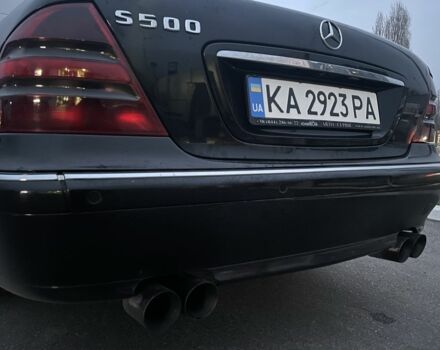 Черный Мерседес 500, объемом двигателя 5 л и пробегом 555 тыс. км за 4000 $, фото 10 на Automoto.ua