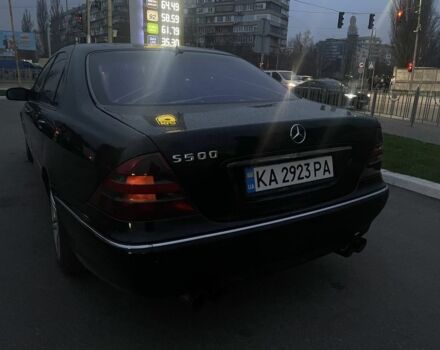 Черный Мерседес 500, объемом двигателя 5 л и пробегом 555 тыс. км за 4000 $, фото 9 на Automoto.ua