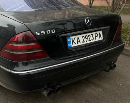 Черный Мерседес 500, объемом двигателя 5 л и пробегом 555 тыс. км за 4000 $, фото 8 на Automoto.ua