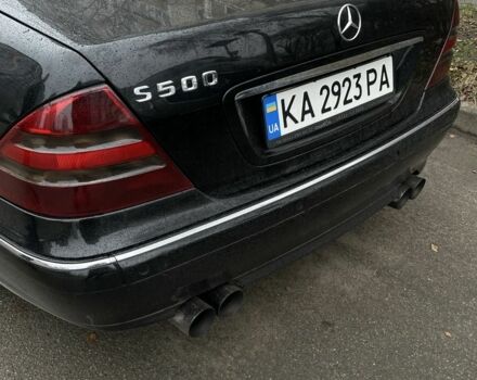 Черный Мерседес 500, объемом двигателя 5 л и пробегом 555 тыс. км за 4000 $, фото 7 на Automoto.ua