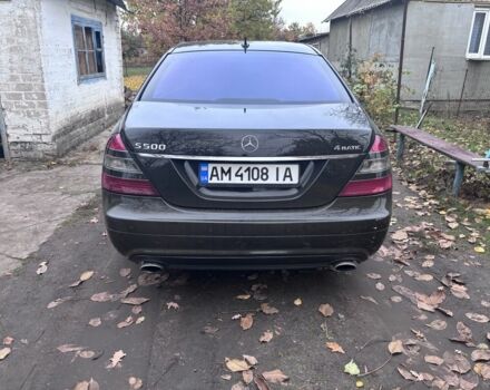 Черный Мерседес 500, объемом двигателя 5.5 л и пробегом 309 тыс. км за 11999 $, фото 11 на Automoto.ua