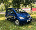 Синий Мерседес А 160, объемом двигателя 1.6 л и пробегом 237 тыс. км за 4000 $, фото 1 на Automoto.ua