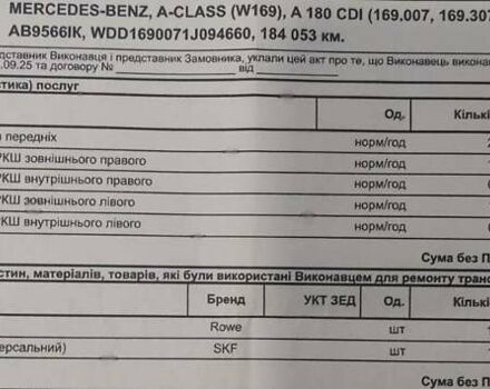 Бежевый Мерседес А класс, объемом двигателя 2 л и пробегом 184 тыс. км за 6000 $, фото 44 на Automoto.ua