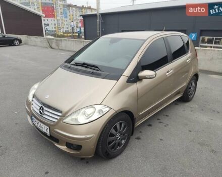 Бежевый Мерседес А класс, объемом двигателя 2 л и пробегом 184 тыс. км за 6000 $, фото 3 на Automoto.ua