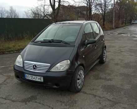 Черный Мерседес А класс, объемом двигателя 1.7 л и пробегом 246 тыс. км за 2150 $, фото 21 на Automoto.ua