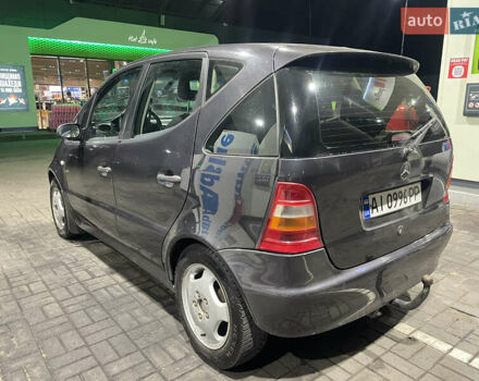 Черный Мерседес А класс, объемом двигателя 1.6 л и пробегом 270 тыс. км за 2450 $, фото 10 на Automoto.ua