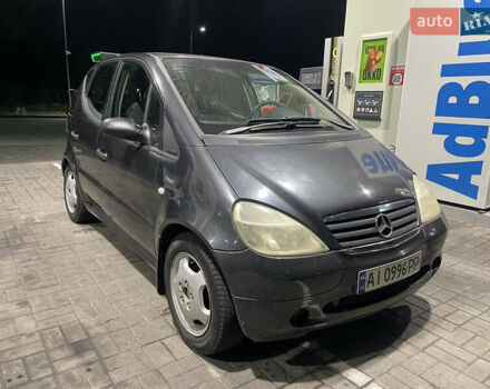 Черный Мерседес А класс, объемом двигателя 1.6 л и пробегом 270 тыс. км за 2450 $, фото 14 на Automoto.ua