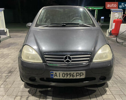 Черный Мерседес А класс, объемом двигателя 1.6 л и пробегом 270 тыс. км за 2450 $, фото 13 на Automoto.ua
