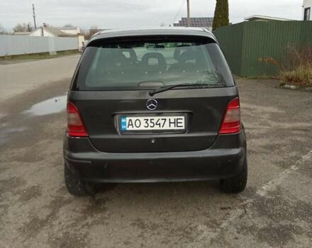 Черный Мерседес А класс, объемом двигателя 1.7 л и пробегом 246 тыс. км за 2150 $, фото 10 на Automoto.ua