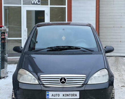 Чорний Мерседес А клас, об'ємом двигуна 1.4 л та пробігом 200 тис. км за 3350 $, фото 1 на Automoto.ua