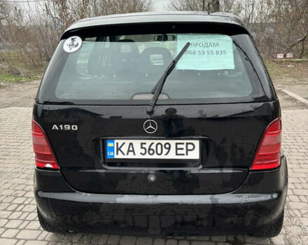 Чорний Мерседес А клас, об'ємом двигуна 1.9 л та пробігом 210 тис. км за 3000 $, фото 3 на Automoto.ua