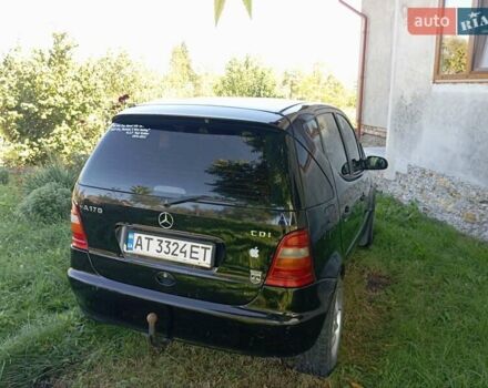 Чорний Мерседес А клас, об'ємом двигуна 1.7 л та пробігом 289 тис. км за 3500 $, фото 5 на Automoto.ua