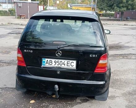 Черный Мерседес А класс, объемом двигателя 1.69 л и пробегом 270 тыс. км за 3100 $, фото 8 на Automoto.ua