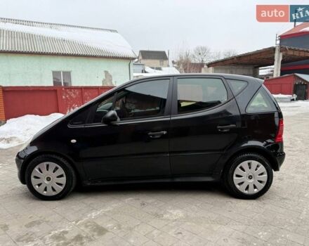 Черный Мерседес А класс, объемом двигателя 1.4 л и пробегом 213 тыс. км за 4799 $, фото 2 на Automoto.ua