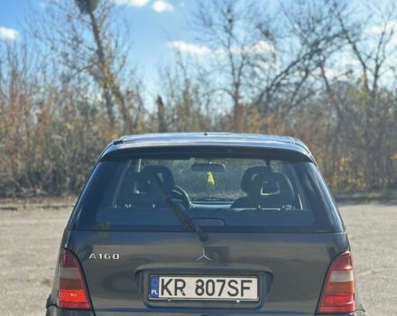 Чорний Мерседес А клас, об'ємом двигуна 1.6 л та пробігом 250 тис. км за 1350 $, фото 4 на Automoto.ua