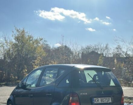 Чорний Мерседес А клас, об'ємом двигуна 1.6 л та пробігом 250 тис. км за 1350 $, фото 3 на Automoto.ua