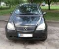 Черный Мерседес А класс, объемом двигателя 1.6 л и пробегом 220 тыс. км за 3300 $, фото 1 на Automoto.ua