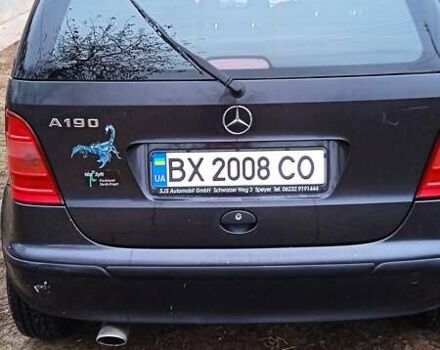 Чорний Мерседес А клас, об'ємом двигуна 1.9 л та пробігом 190 тис. км за 3200 $, фото 2 на Automoto.ua
