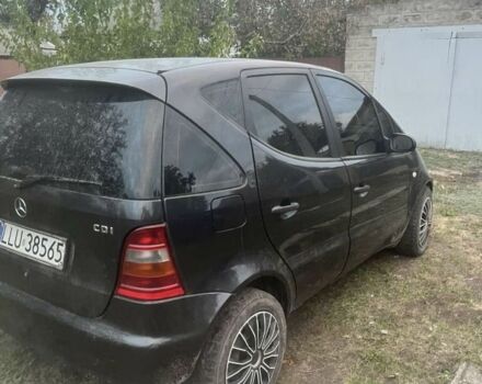 Черный Мерседес А класс, объемом двигателя 1.9 л и пробегом 250 тыс. км за 1253 $, фото 1 на Automoto.ua