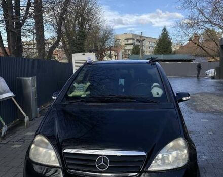 Черный Мерседес А класс, объемом двигателя 1.7 л и пробегом 370 тыс. км за 2750 $, фото 4 на Automoto.ua