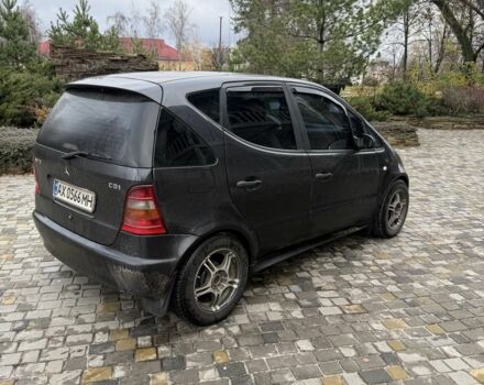 Черный Мерседес А класс, объемом двигателя 1.7 л и пробегом 240 тыс. км за 3500 $, фото 3 на Automoto.ua