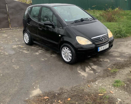 Черный Мерседес А класс, объемом двигателя 1.6 л и пробегом 201 тыс. км за 2999 $, фото 1 на Automoto.ua