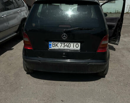 Черный Мерседес А класс, объемом двигателя 1.69 л и пробегом 290 тыс. км за 2700 $, фото 6 на Automoto.ua