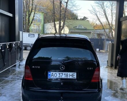 Черный Мерседес А класс, объемом двигателя 1.7 л и пробегом 260 тыс. км за 2750 $, фото 7 на Automoto.ua