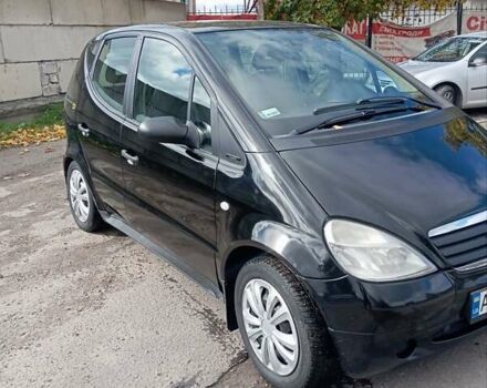 Черный Мерседес А класс, объемом двигателя 1.69 л и пробегом 270 тыс. км за 3100 $, фото 9 на Automoto.ua