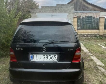 Черный Мерседес А класс, объемом двигателя 1.9 л и пробегом 250 тыс. км за 1253 $, фото 4 на Automoto.ua