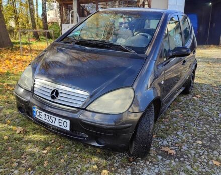 Черный Мерседес А класс, объемом двигателя 1.4 л и пробегом 262 тыс. км за 2300 $, фото 6 на Automoto.ua