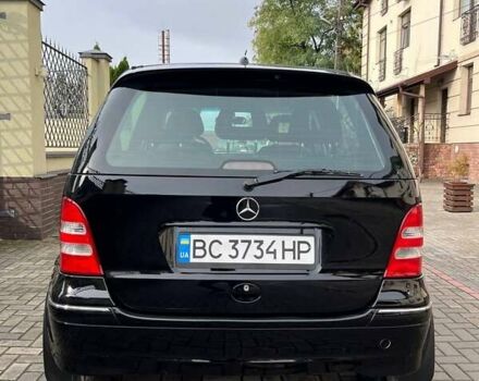 Чорний Мерседес А клас, об'ємом двигуна 1.6 л та пробігом 214 тис. км за 4300 $, фото 4 на Automoto.ua