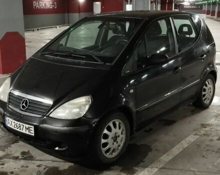 Чорний Мерседес А клас, об'ємом двигуна 1.7 л та пробігом 246 тис. км за 4200 $, фото 4 на Automoto.ua