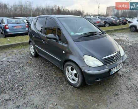 Чорний Мерседес А клас, об'ємом двигуна 1.6 л та пробігом 180 тис. км за 3750 $, фото 2 на Automoto.ua