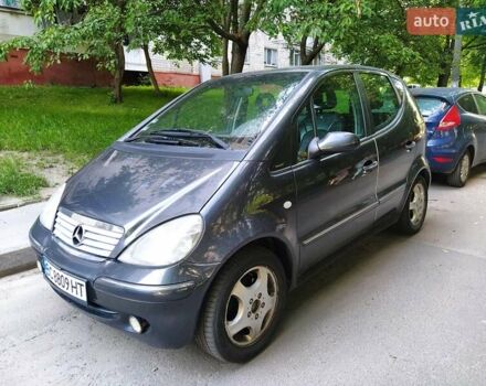 Черный Мерседес А класс, объемом двигателя 1.69 л и пробегом 215 тыс. км за 2913 $, фото 3 на Automoto.ua