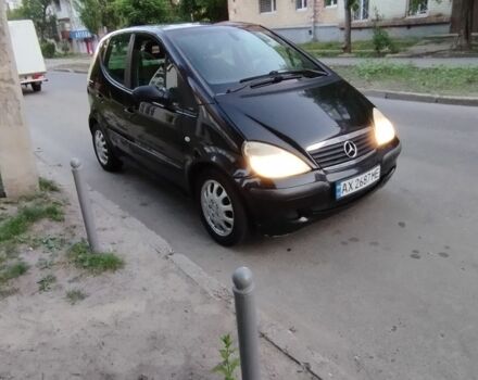 Чорний Мерседес А клас, об'ємом двигуна 1.7 л та пробігом 246 тис. км за 4200 $, фото 1 на Automoto.ua