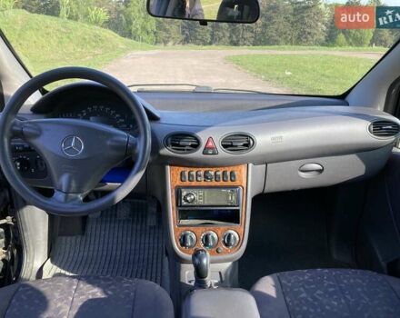 Черный Мерседес А класс, объемом двигателя 1.6 л и пробегом 227 тыс. км за 3700 $, фото 12 на Automoto.ua