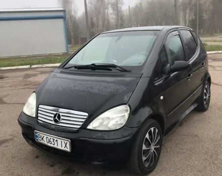 Чорний Мерседес А клас, об'ємом двигуна 1.6 л та пробігом 177 тис. км за 3200 $, фото 3 на Automoto.ua