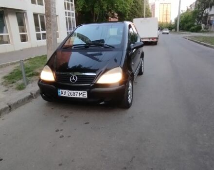 Чорний Мерседес А клас, об'ємом двигуна 1.7 л та пробігом 246 тис. км за 4200 $, фото 3 на Automoto.ua