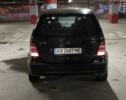 Чорний Мерседес А клас, об'ємом двигуна 1.7 л та пробігом 246 тис. км за 4200 $, фото 5 на Automoto.ua