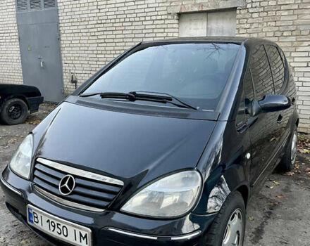 Черный Мерседес А класс, объемом двигателя 1.9 л и пробегом 173 тыс. км за 2999 $, фото 2 на Automoto.ua