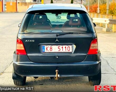 Чорний Мерседес А клас, об'ємом двигуна 1.4 л та пробігом 280 тис. км за 1350 $, фото 4 на Automoto.ua